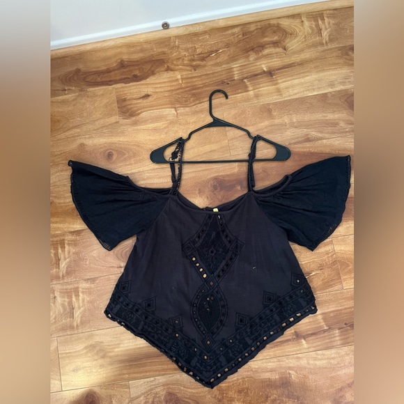 Free People Toosaloosa bandana cold shoulder - Picture 6 of 9